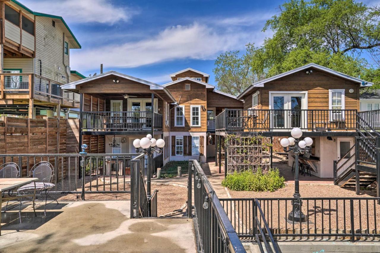 Waterfront Guadalupe River Lodge Home With Dock! 塞金 外观 照片